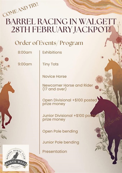 Barrel Racing in Walgett